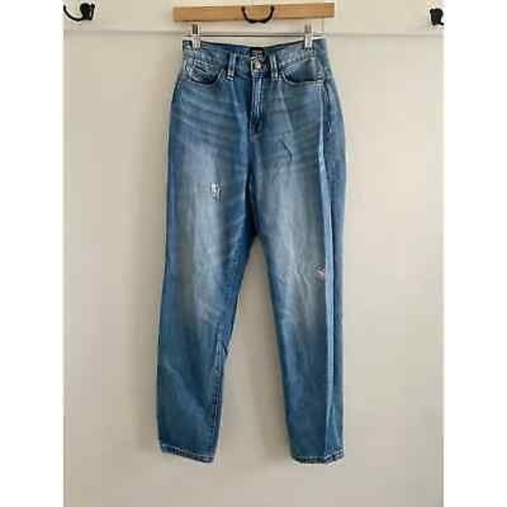 BDG Mom High Rise Blue Denim Jeans Cotton Womens 25